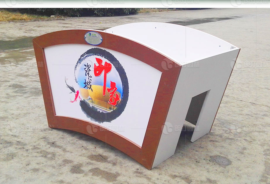 可定制圖案護欄景觀花箱