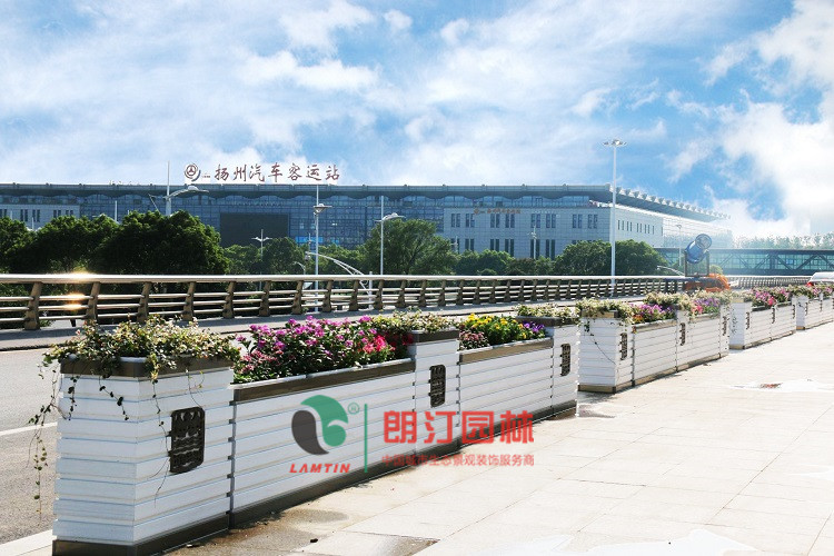 朗汀園林花箱，還未來一片藍(lán)天