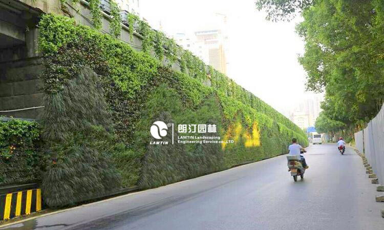 高架橋橋墩綠化案例