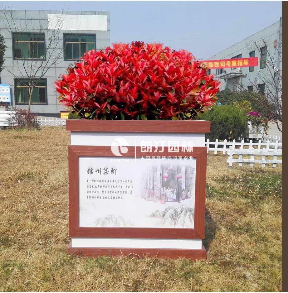 框景藝術(shù)花箱定制各種圖案