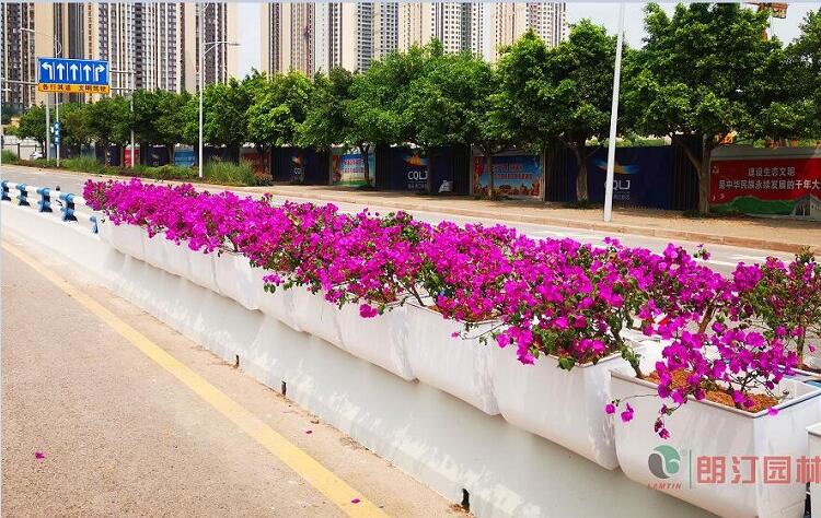 護(hù)欄綠化PP塑料種植槽