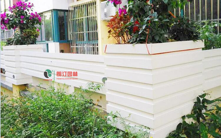 朗汀園林定制款方形馬槽景觀綠化箱