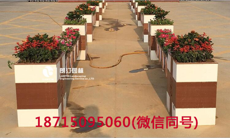 朗汀花箱進(jìn)駐民權(quán)縣 打造廣場花箱景觀