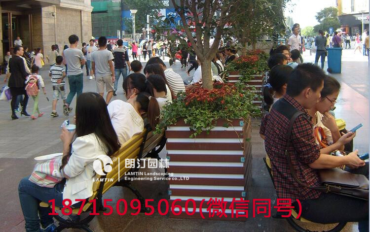 PVC方形藝術(shù)花箱