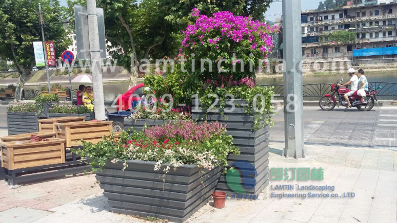 組合藝術(shù)花箱